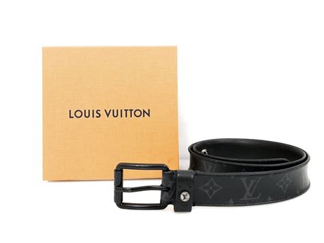 cintura louis vuitton uomo fibia nera|cinture louis vuitton.